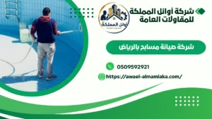 شركة صيانة مسابح بحي الملقا بالرياض